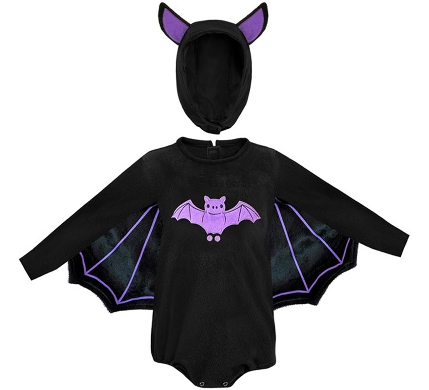 Disfraz de Murciélago negro Peluche para bebé-B