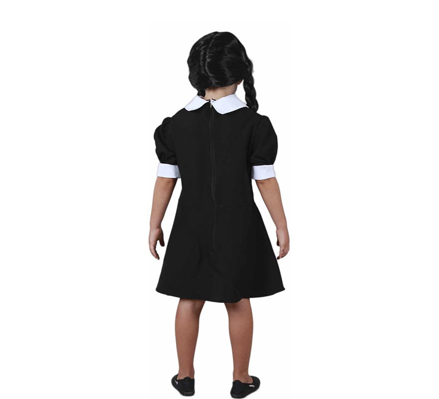 Déguisement Sinister Girl en robe noire pour bébé-B