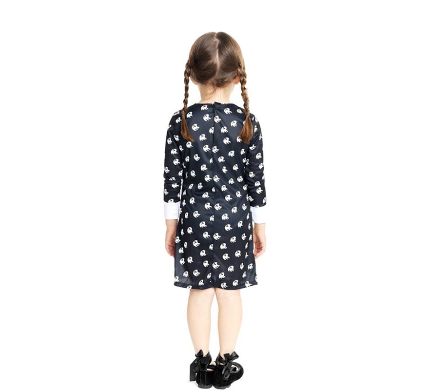 Bedrucktes Sinister Girl-Kostümkleid für Babys und Mädchen-B