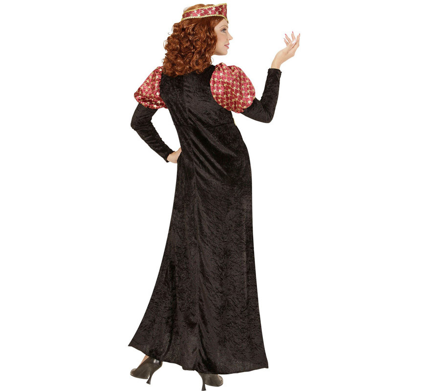 Disfraz Dama Medieval Castellana mujer, Talla: XL