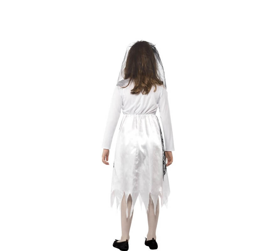 Disfraz de Novia Fantasma para niña-B