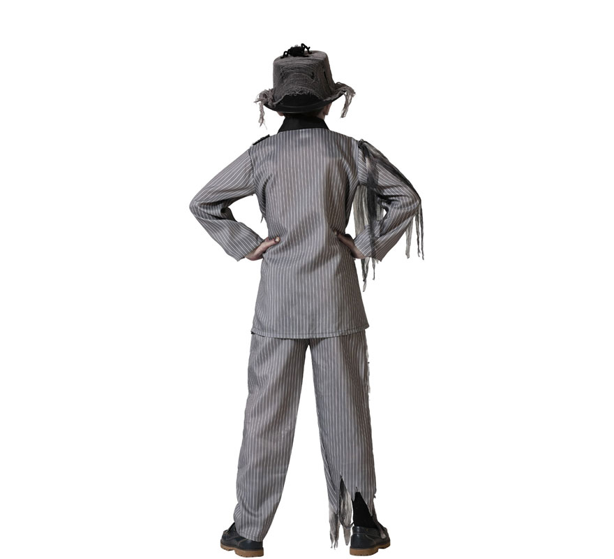 Fato de noivo fantasma para meninos-B