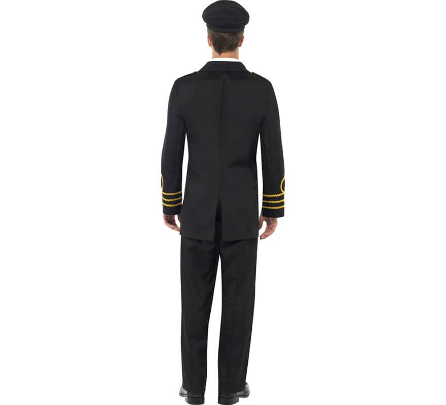 Costume di ufficiale di marina per l'uomo-B