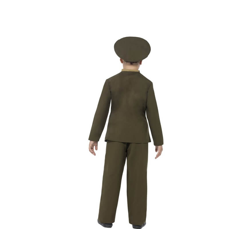 Disfraz de Oficial del Ejército para niño-B