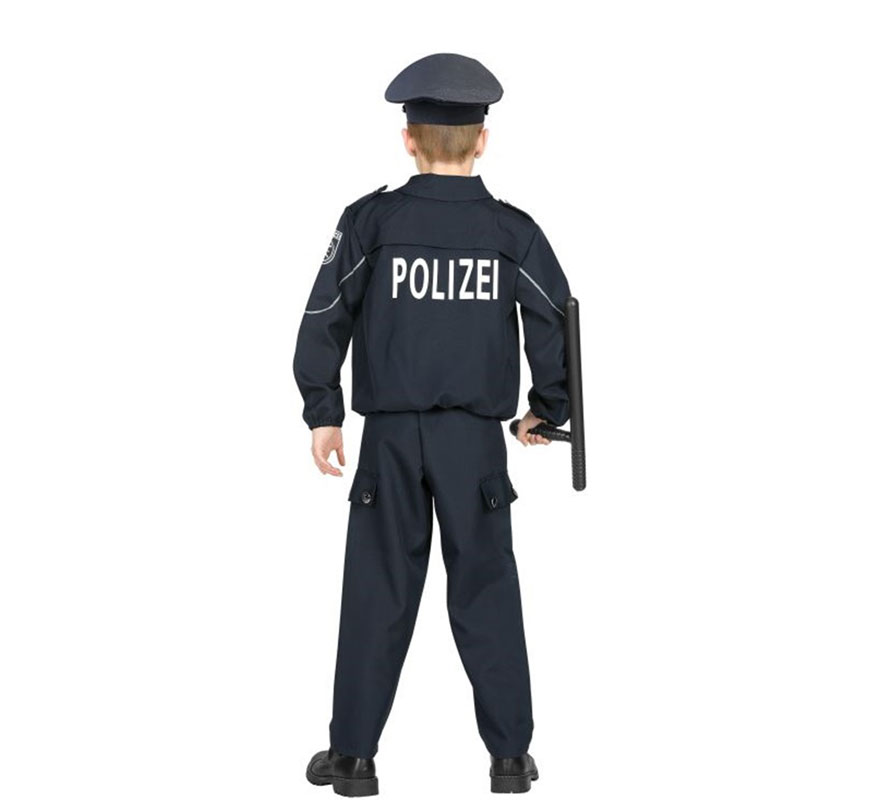 Police Officer Costume for Boys-B
