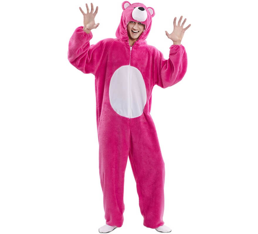 Costume da orso rosa per donna-B