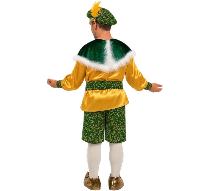 Disfraz de Paje Gaspar para hombre-B