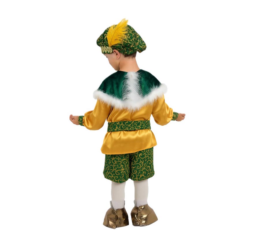 Disfraz de Paje Gaspar para niño-B