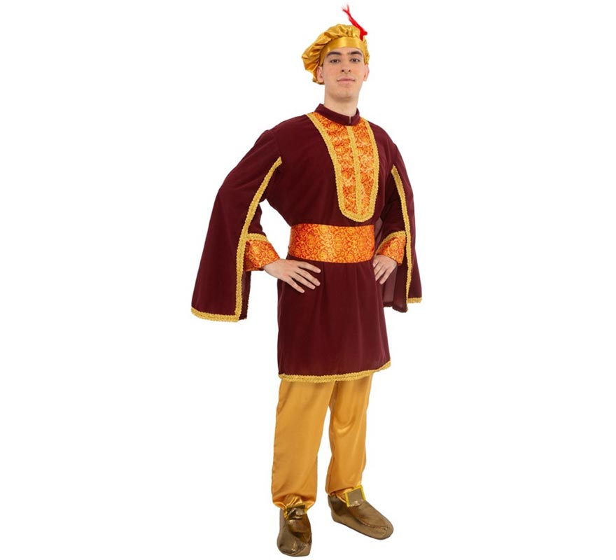 Disfraz de Paje Melchor para hombre-B