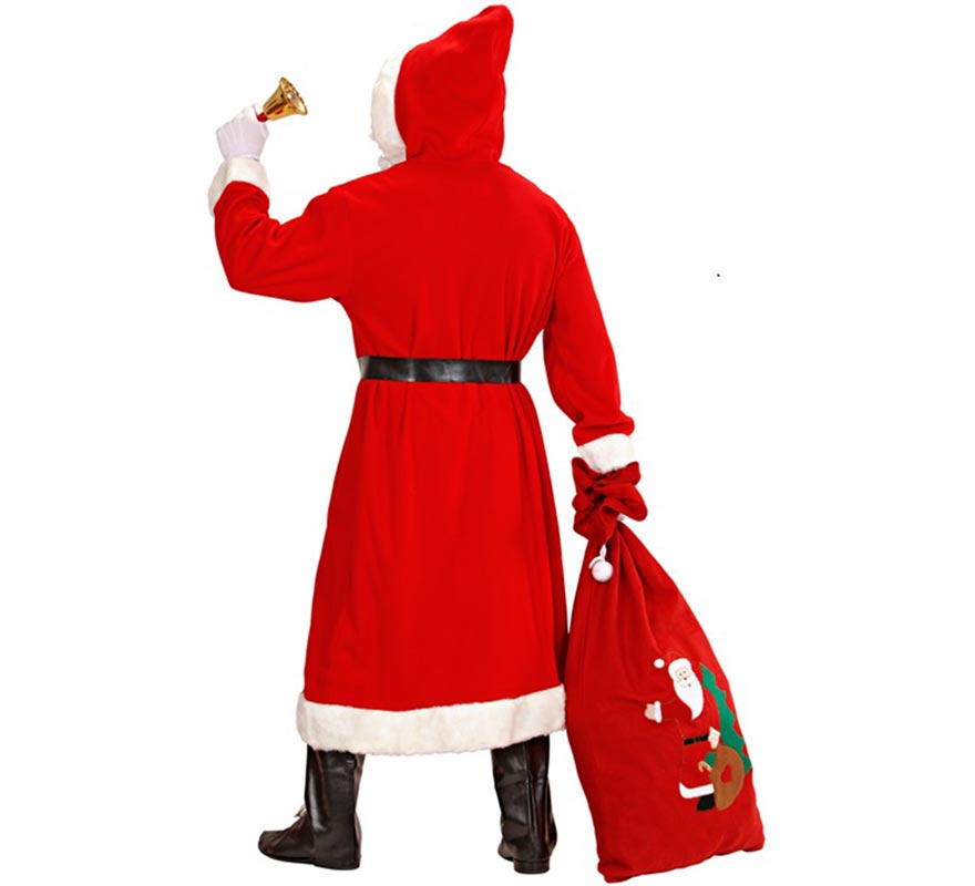 Men's Super Deluxe Classic Santa Claus Costume-B