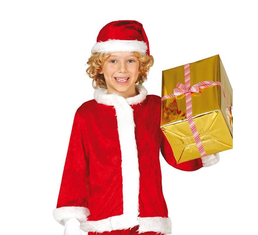 Extra Weihnachtsmann Kostüm für ein Kind-B