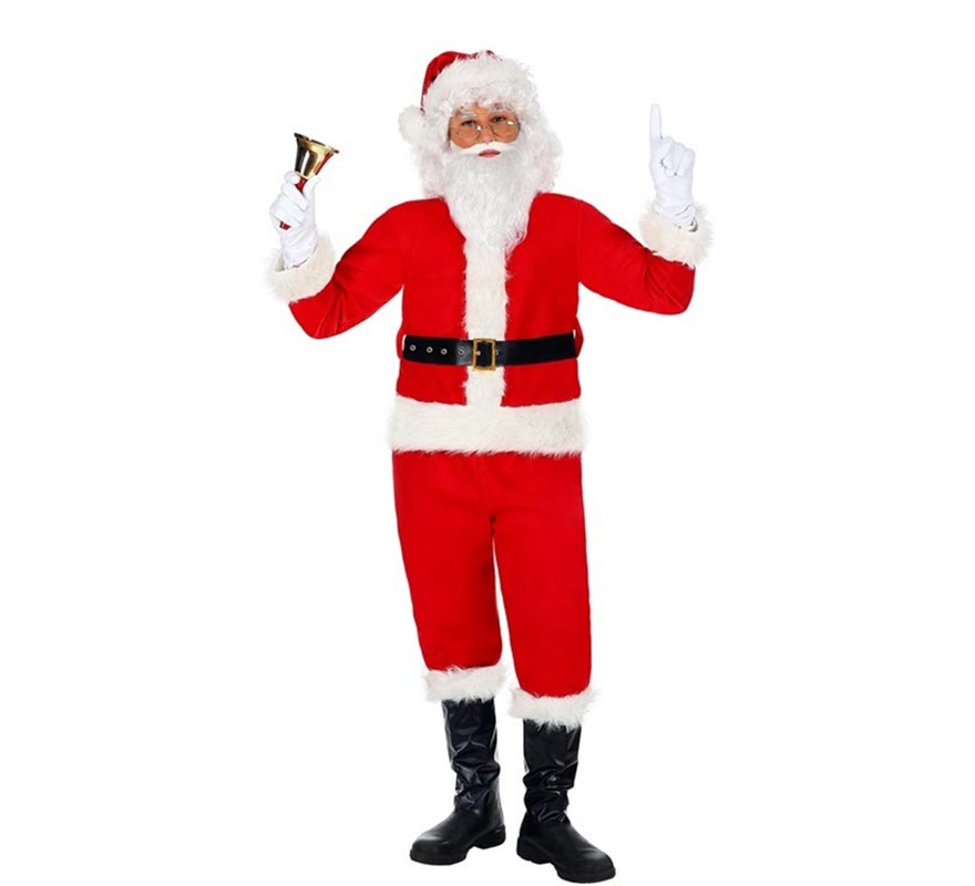 Fato de Papai Noel para crianças-B