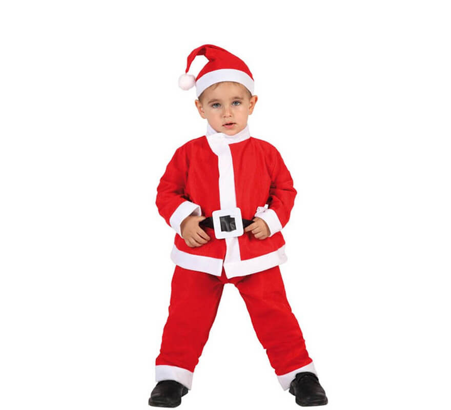Incompetencia Hacer la vida Reino Disfraz de Papa Noel para niños