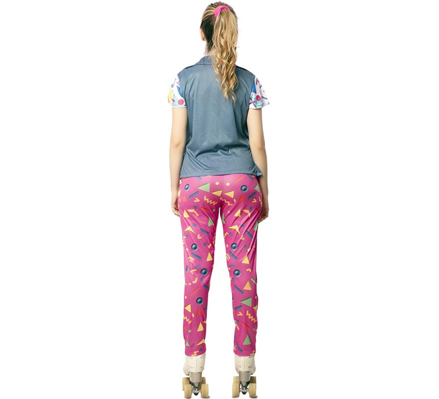 90s Skater Costume with Vest for Women-B