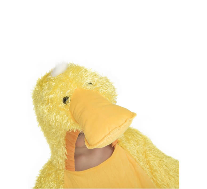 Fato de pato amarelo para crianças-B