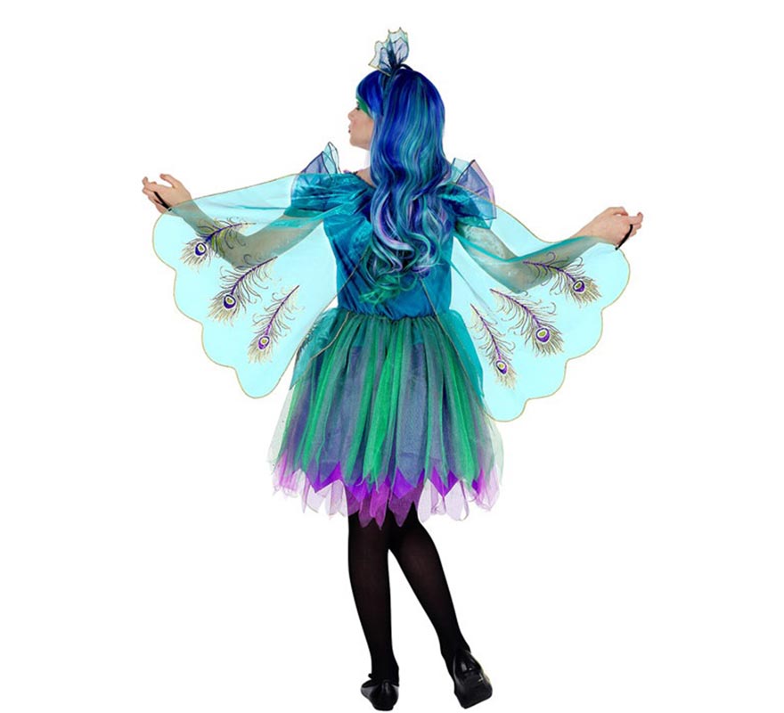 Peacock costume for girls-B