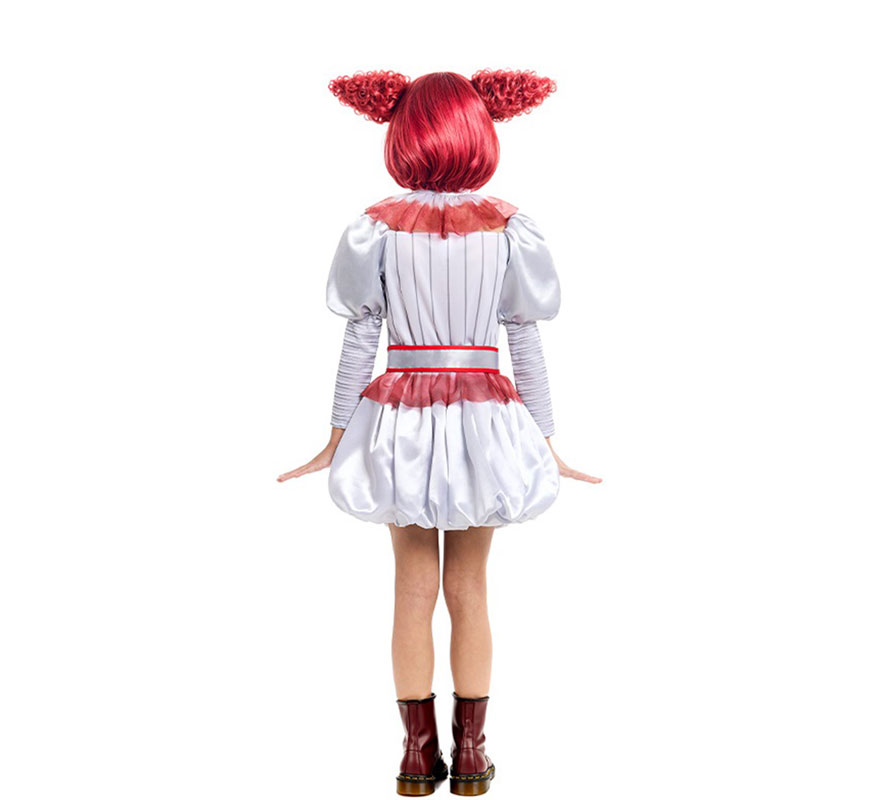 Scary Clown Costume for Girls-B