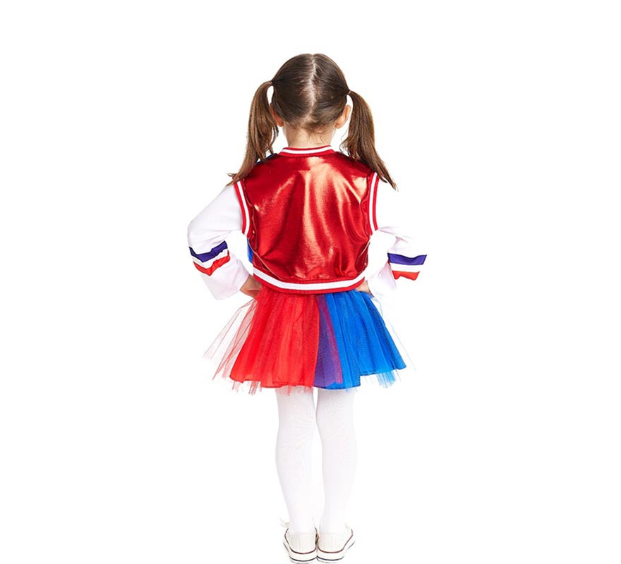 Baby Girls Troublesome Clown Costume with Vest and Tutu-B