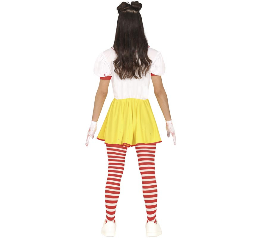 Killer Burger Clown Costume for Women-B