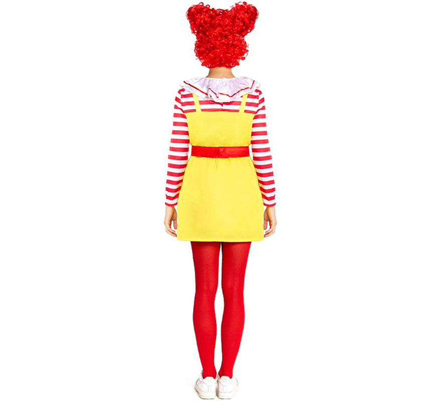 Sadistic Burger Clown Costume for Women-B