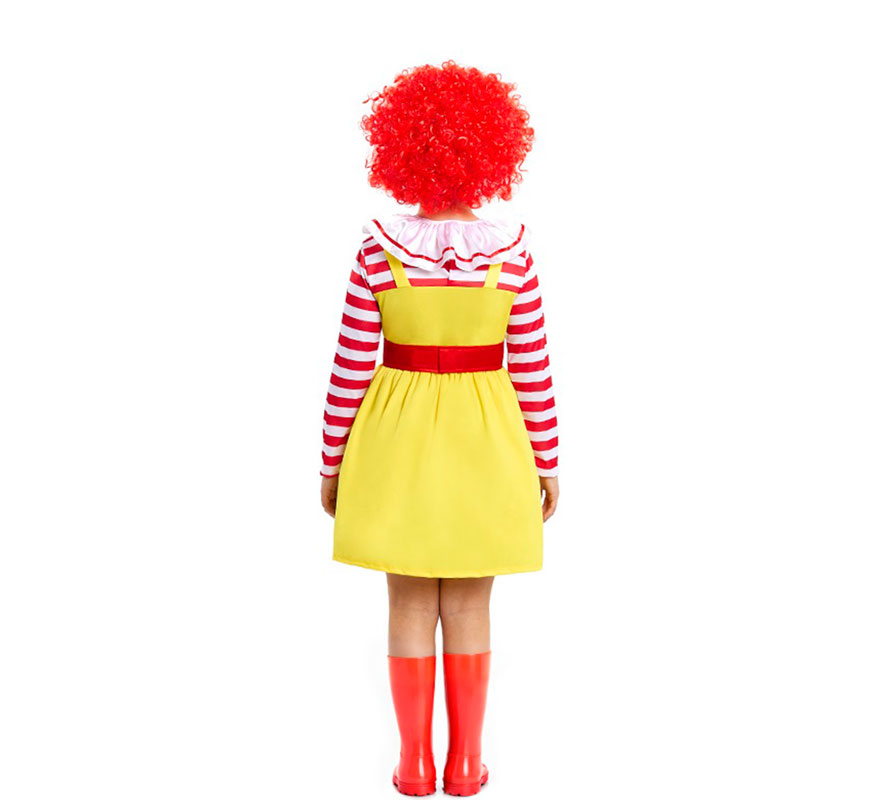Sadistic Burger Clown Costume for Girls-B