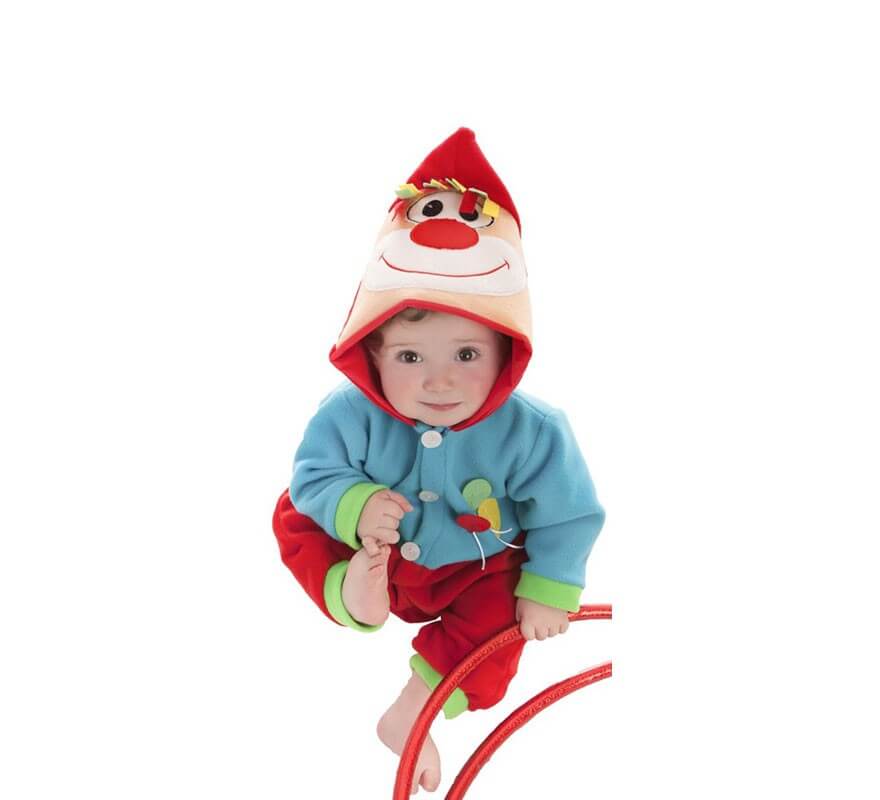 Baby Clown Kostüm mit Luftballons-B