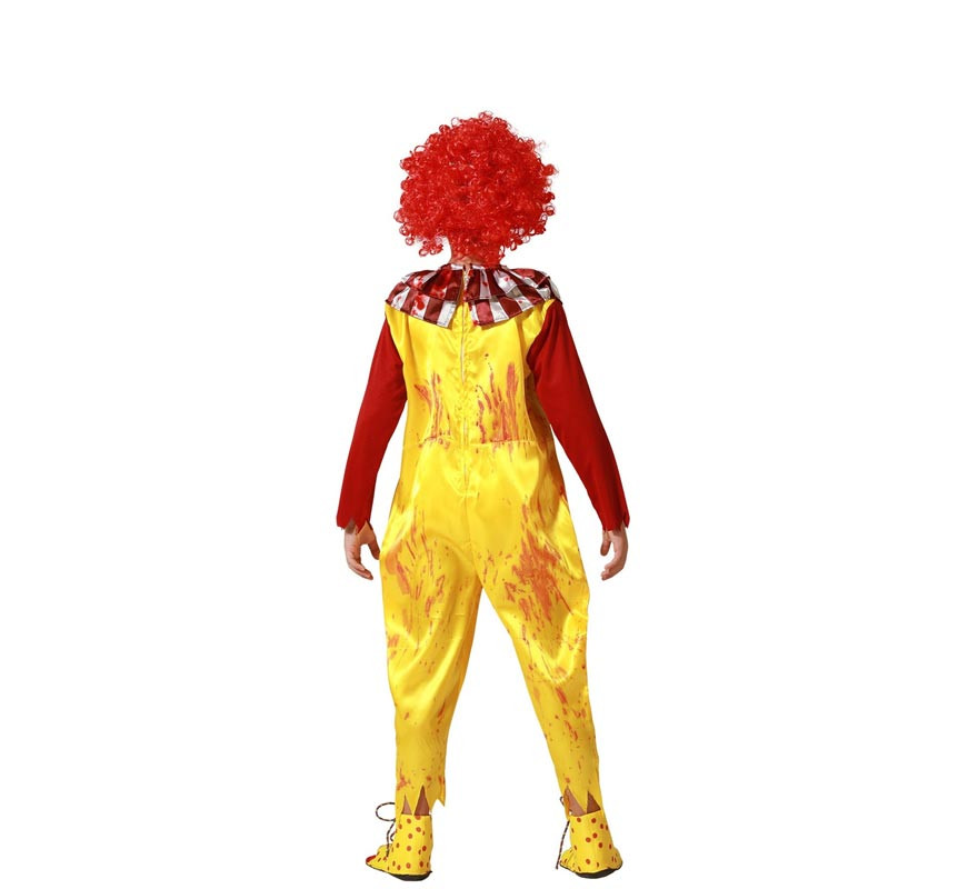 Déguisement clown jaune enfant-B