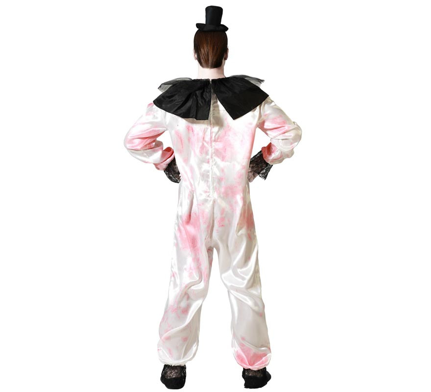 White Clown Costume for Men-B