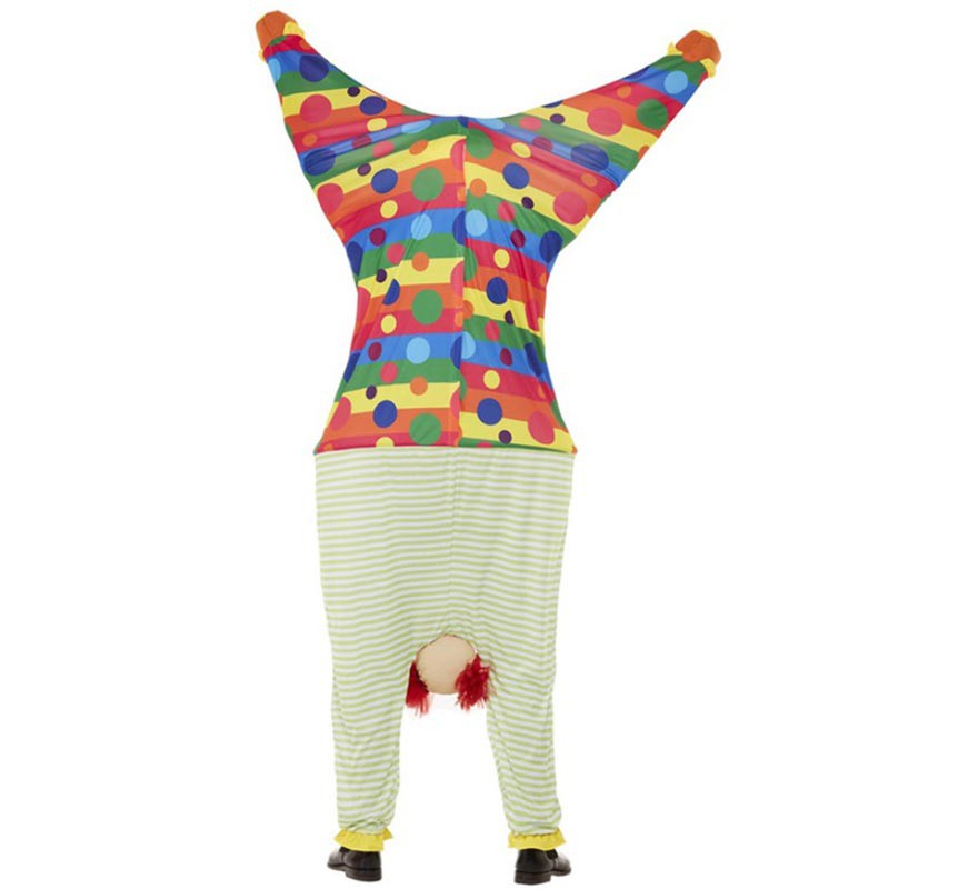 Gedreht Clown-Kostüm für Erwachsene-B
