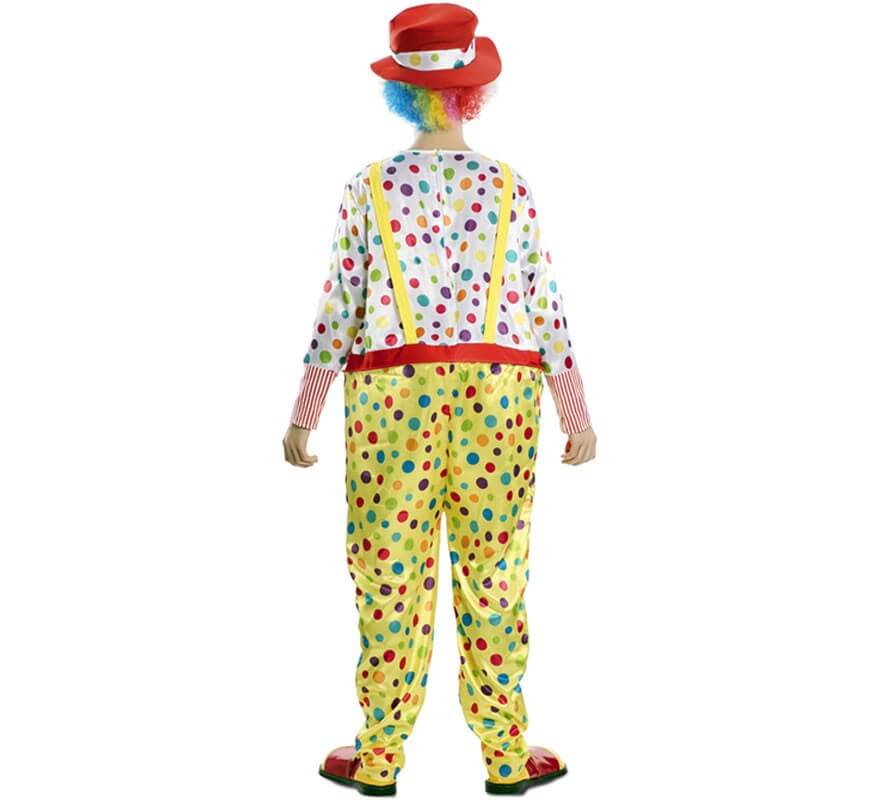 Clown Kostüm mit Topos für Herren-B