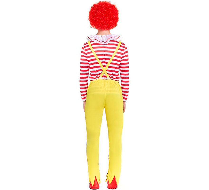 Sadistic Burger Clown Costume for Men-B