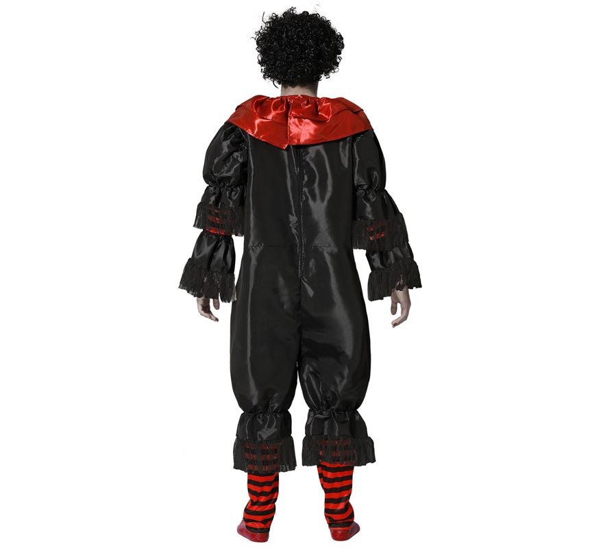 Déguisement Clown Diable Noir homme-B