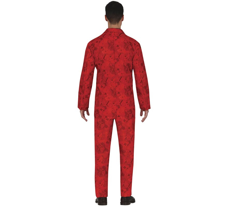 Costume de clown rieur élégant pour homme-B