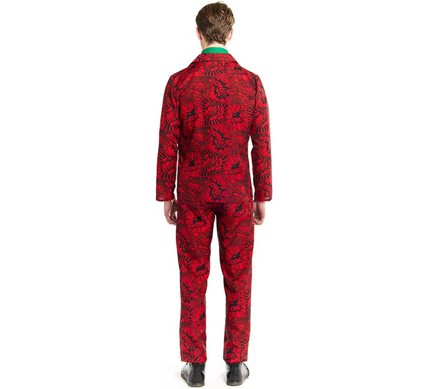 Men's Laughing Clown Costume-B