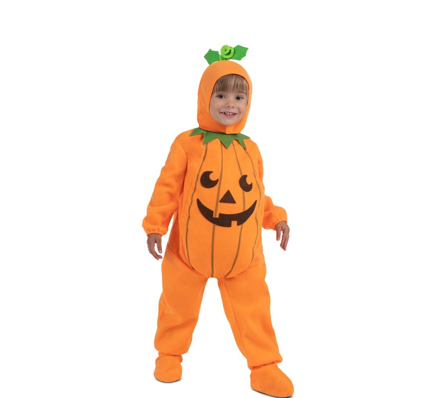 Costume da piccola zucca sorridente per neonato e bambino-B