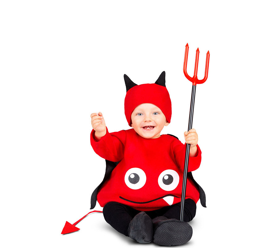 Disfraz de Pequeño Diablo Juguetón para bebé y niños-B