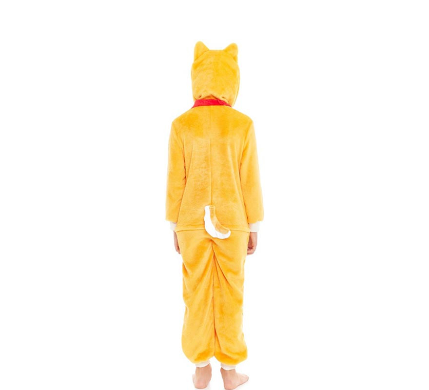Disfraz de Pijama Aitor Akita con capucha para niño-B