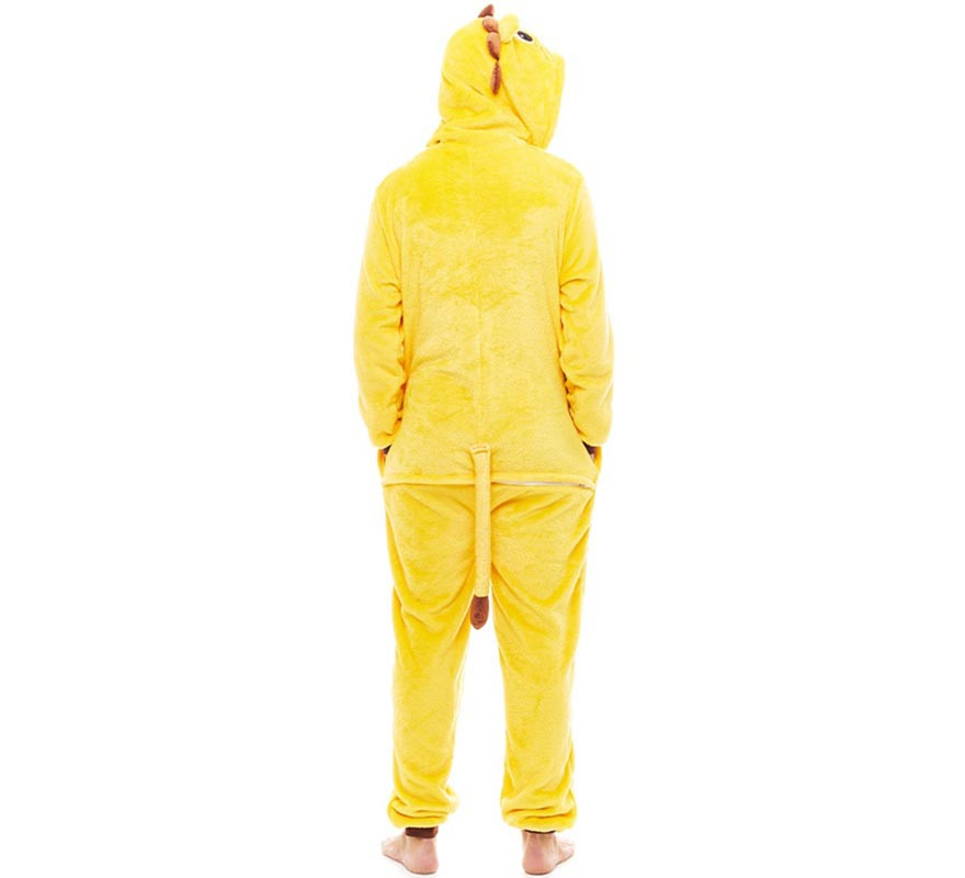 Disfraz de Pijama Lorenzo León amarillo para adultos-B