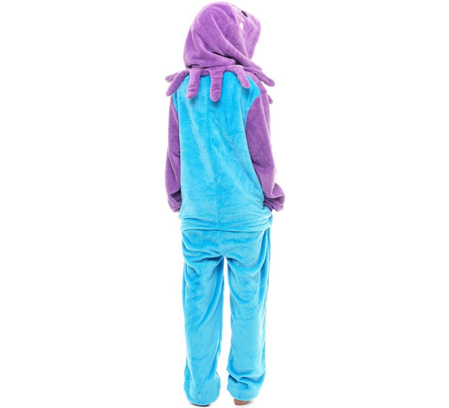 Blaues Pulpa-Pepa-Pyjama-Kostüm für Damen-B