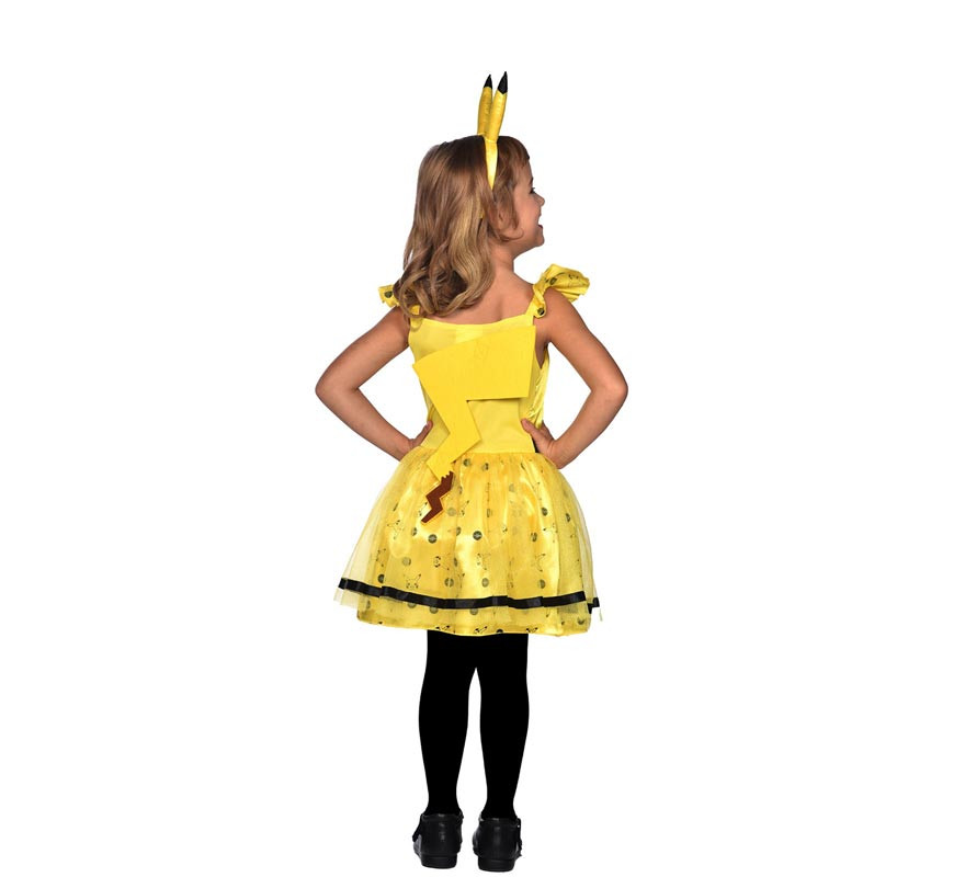 Disfraz de Pikachu de Pokémon para niña-B