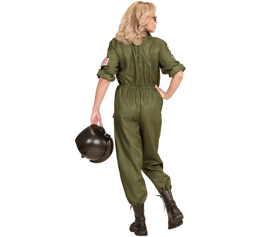Women's Fighter Jet Pilot Costume-B