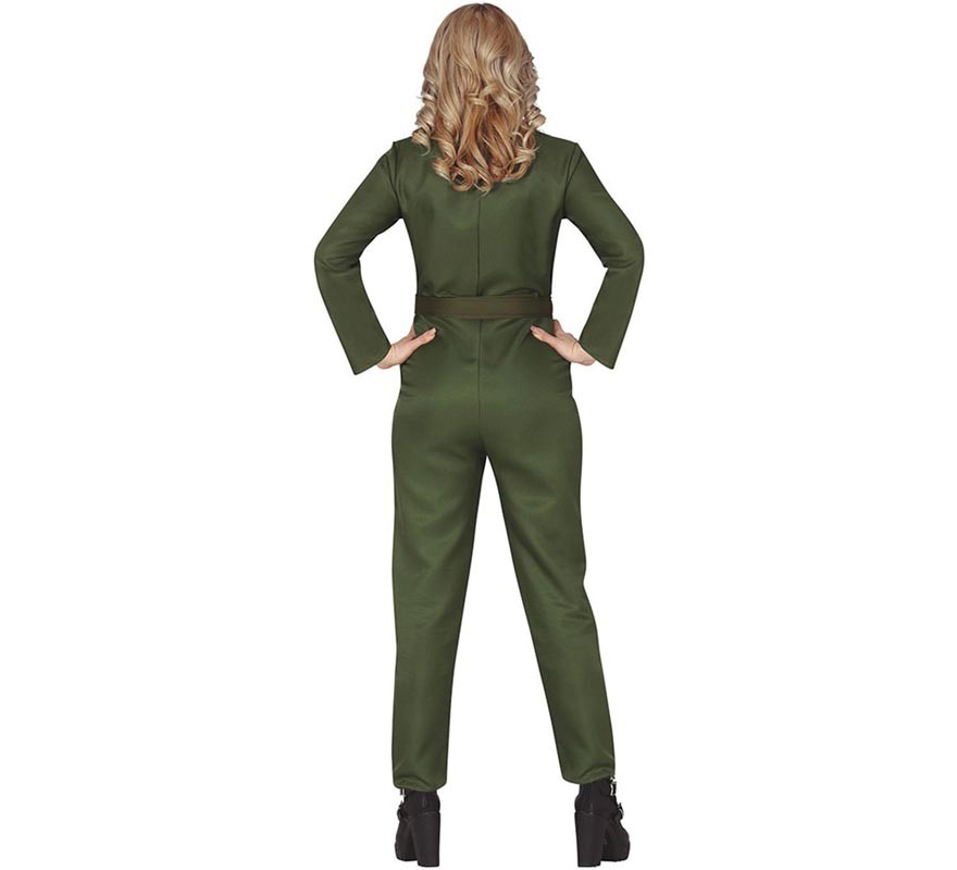 Fato de soldado das forças especiais de camuflagem feminina