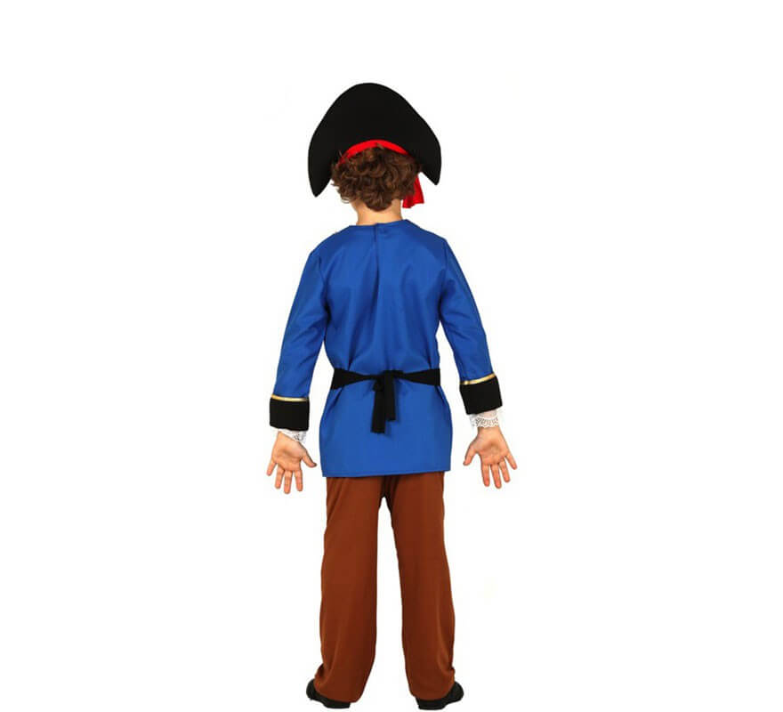 Disfraz de Pirata Azul para niño-B