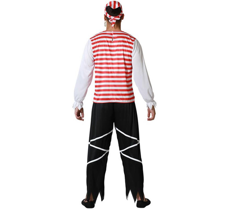 Men's Buccaneer Pirate Costume-B