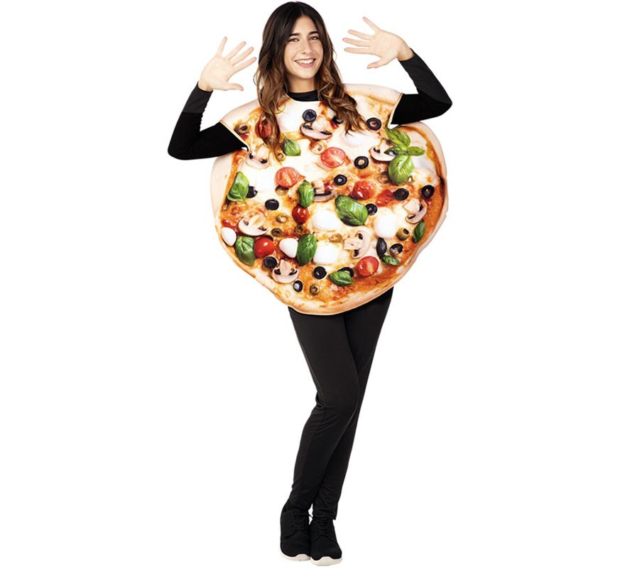 Disfraz de Pizza para adultos-B