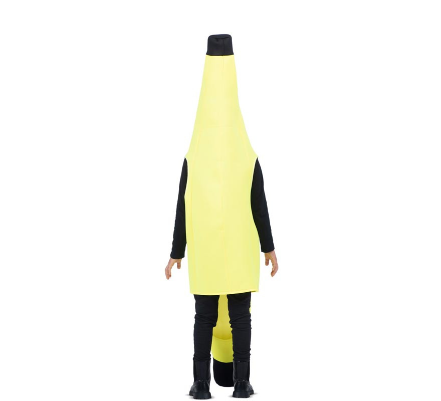 Costume da banana gialla intera per bambini-B