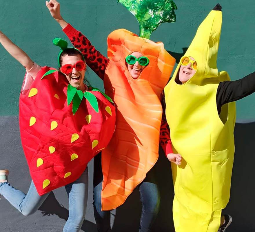 Bananen Kostüm für Herren-B