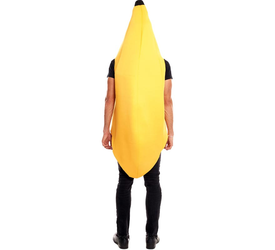 Fato de banana zumbi amarela para homem-B