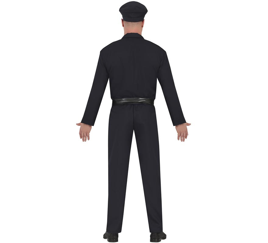 Costume da poliziotto della grande città per uomo-B