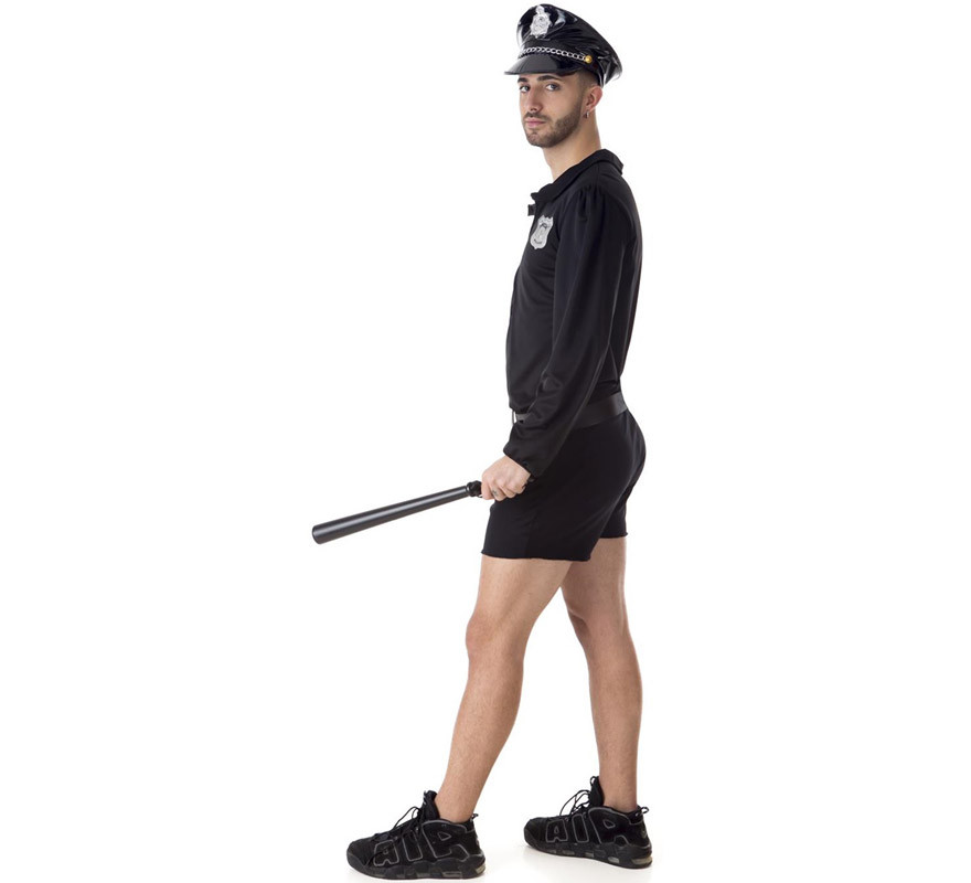 Costume da pantaloncino della polizia da uomo-B